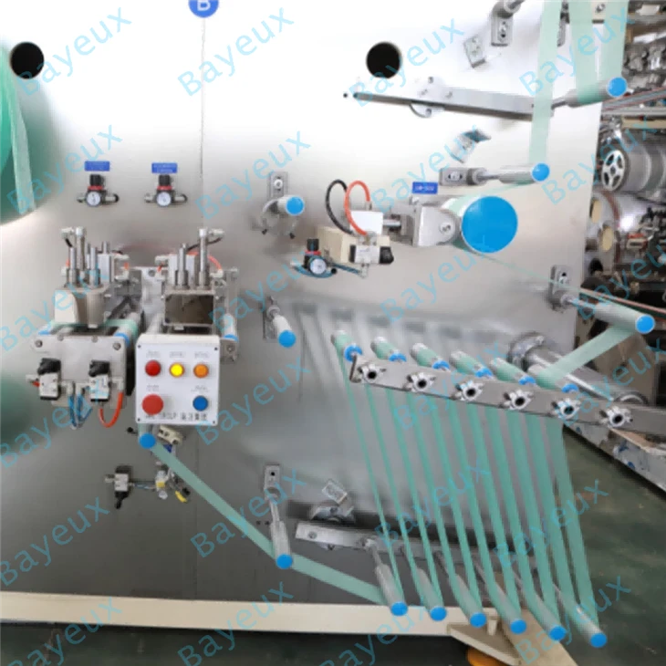 The T Shape Baby Diaper Making Machine